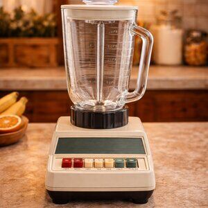 Vintage 5 Cup Glass Blender Jar – Made in USA – Replacement Pitcher w/ Blade & L